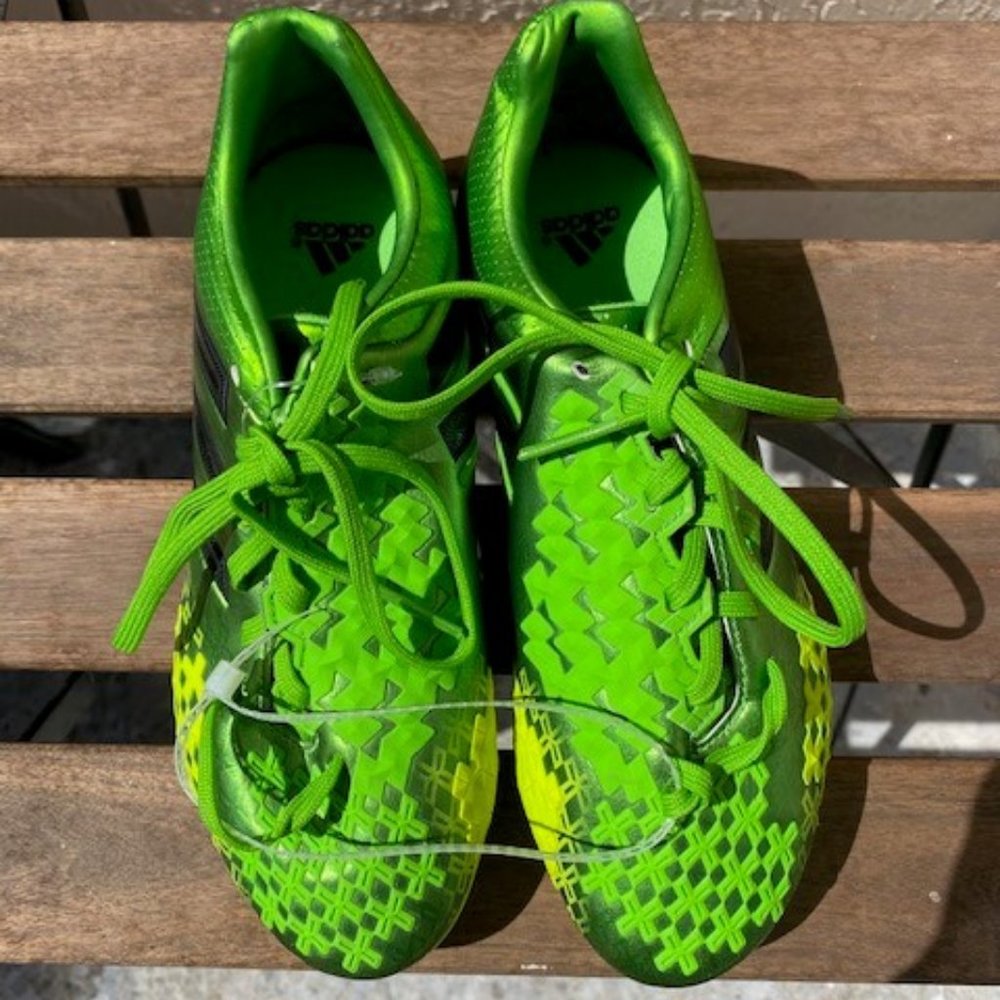 Adidas Green/Yellow Cleats